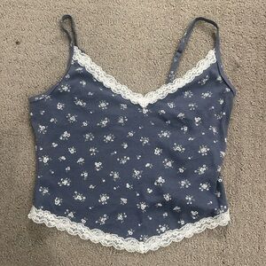 Hollister Lace Summer Tank Size Small